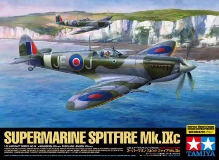 Kit model plastic Tamiya Spitfire Mk.IXc