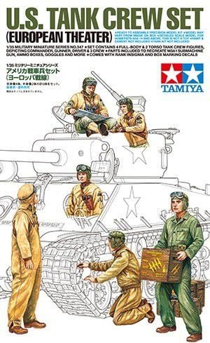 Tamiya US Tank Crew European Theater