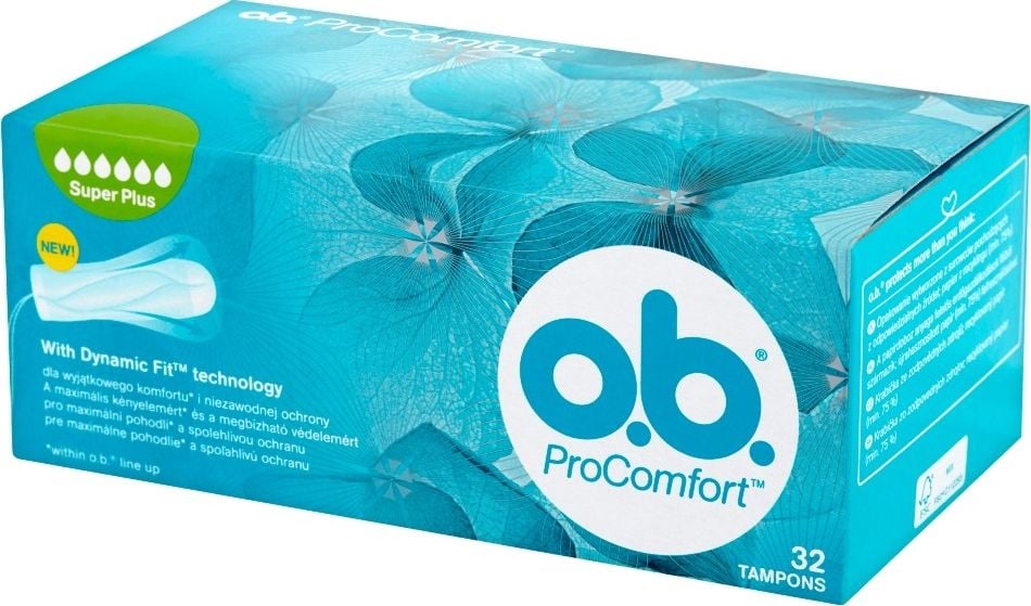 Tampoane OB ProComfort Ultimate Super Plus, Johnson, 32 bucati