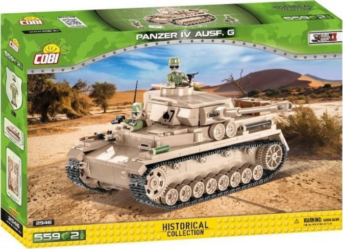 Tanc PANZER IV AUSF.G (2546) din Cobi Historical Collection WWII