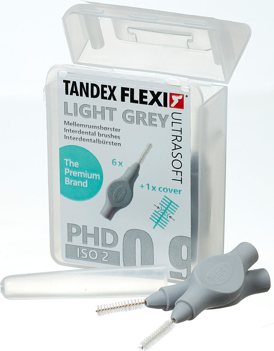 Tandex Tandex (6 buc.) Flexi Ultra Soft Gri deschis 3,00 mm Extra Fin