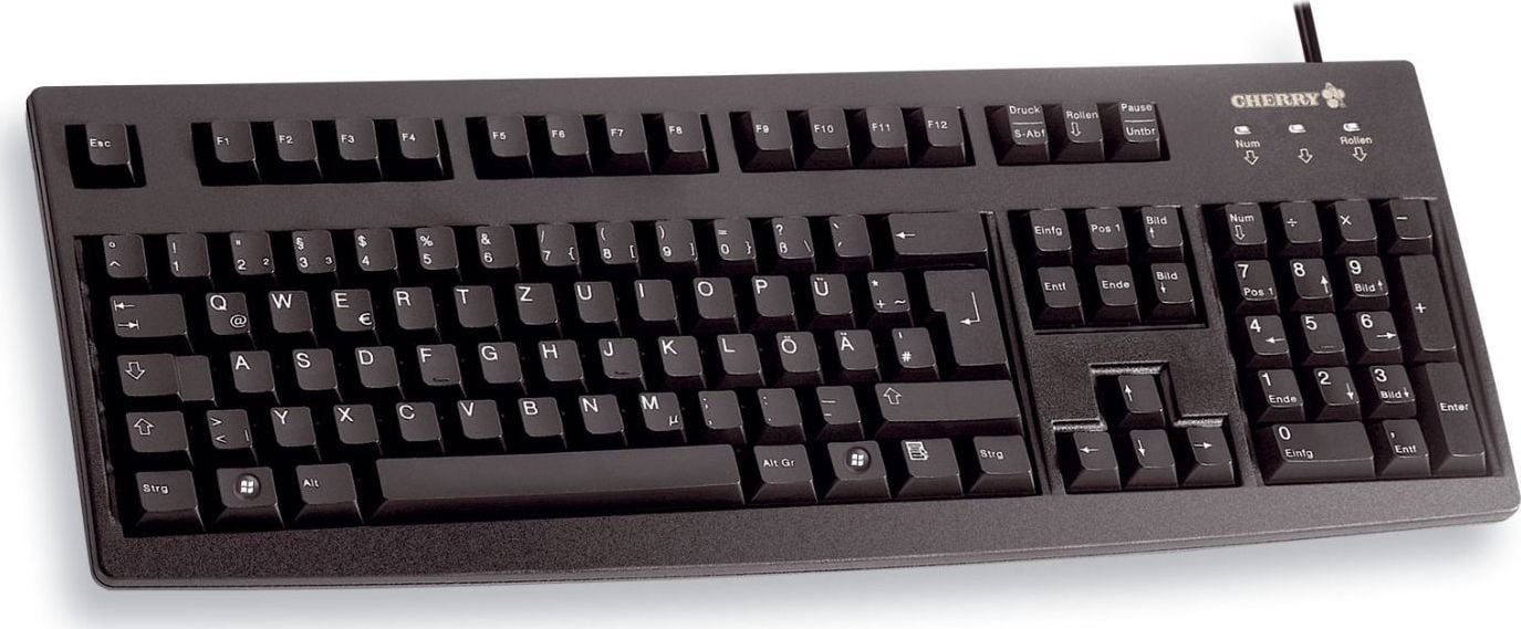 Tastatură Cherry Classic Line G83 cu fir negru ES (G83-6105LUNHU-2)