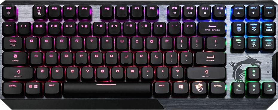 Tastatură MSI Vigor GK50 Low Profile TKL Kailh Low Profile (S11-04US272-GA7)