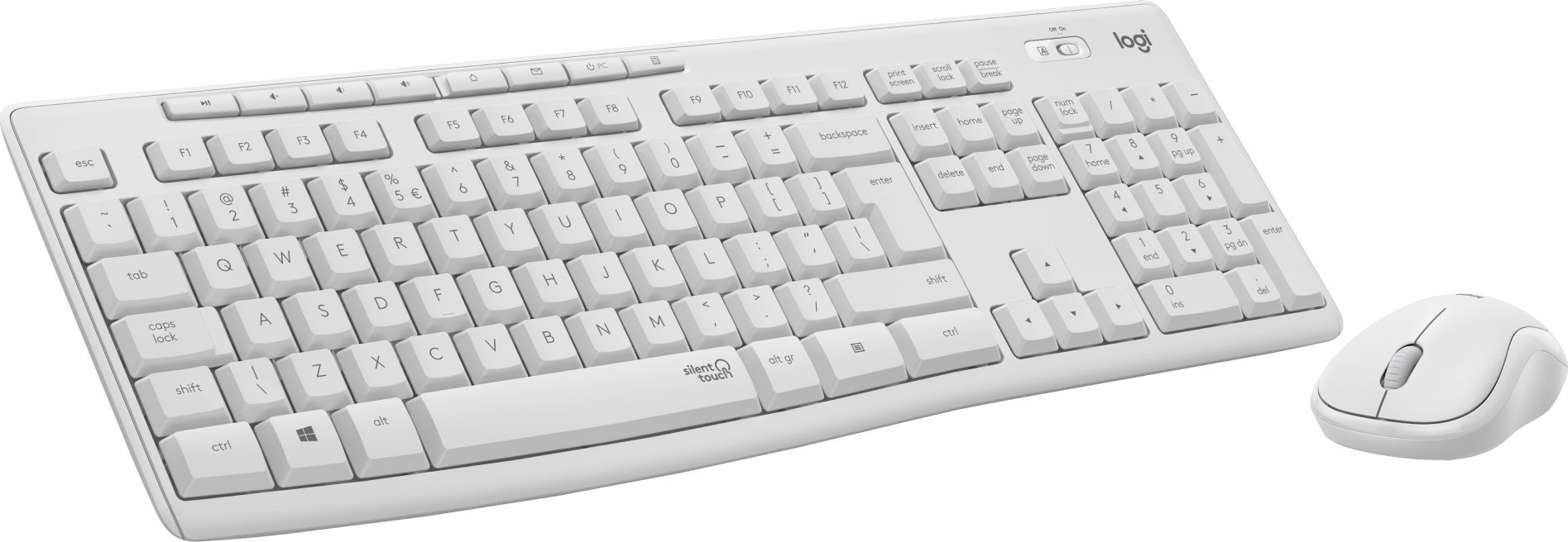 Kit Tastatura + Mouse - Tastatură + mouse Logitech MK295 Silent Wireless Combo (920-009824)