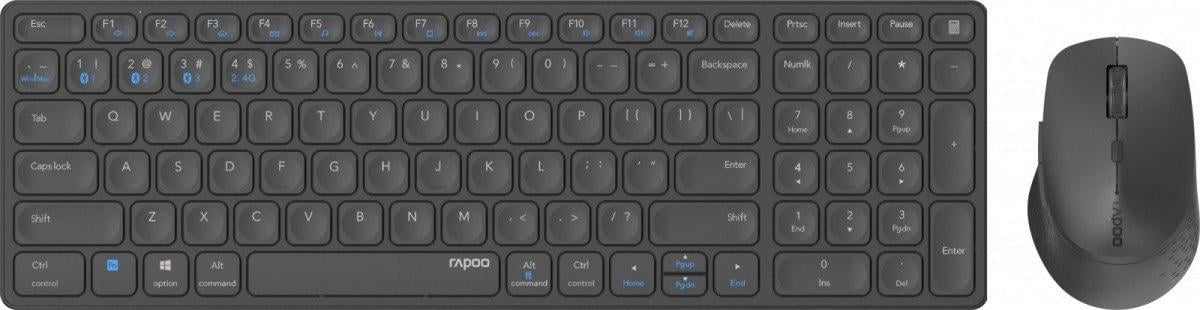 Tastatură + mouse Rapoo Multimode 9700M Blade (217381)