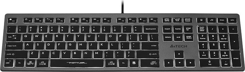 Tastatură A4Tech Tastatură A4TECH FSTYLER FX60H (iluminată albă din spate)