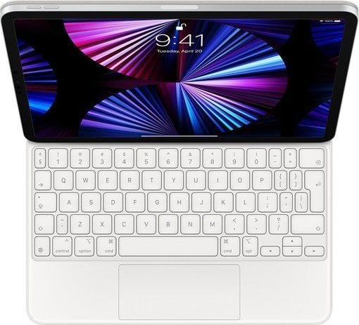 Tastatura Apple Magic pentru iPad Pro 11` (3rd) si iPad Air (4th), Layout INT EN, White