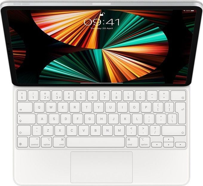 Tastatura Apple Magic pentru iPad Pro 12.9` (5th), Layout INT EN, White