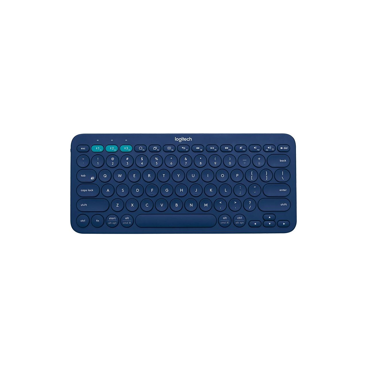 Tastaturi - Tastatura Bluetooth Logitech K380, Multi-Device, Albastru