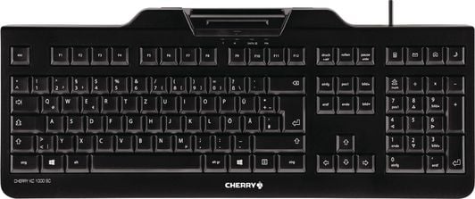 Tastatură Cherry KC 1000 cu fir negru SUA (JK-A0100EU-2)