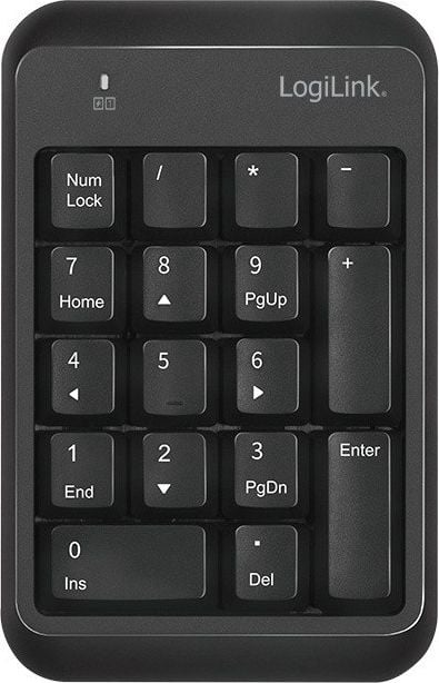 Tastatură fără fir LogiLink ID0201 Negru Marea Britanie (ID0201)