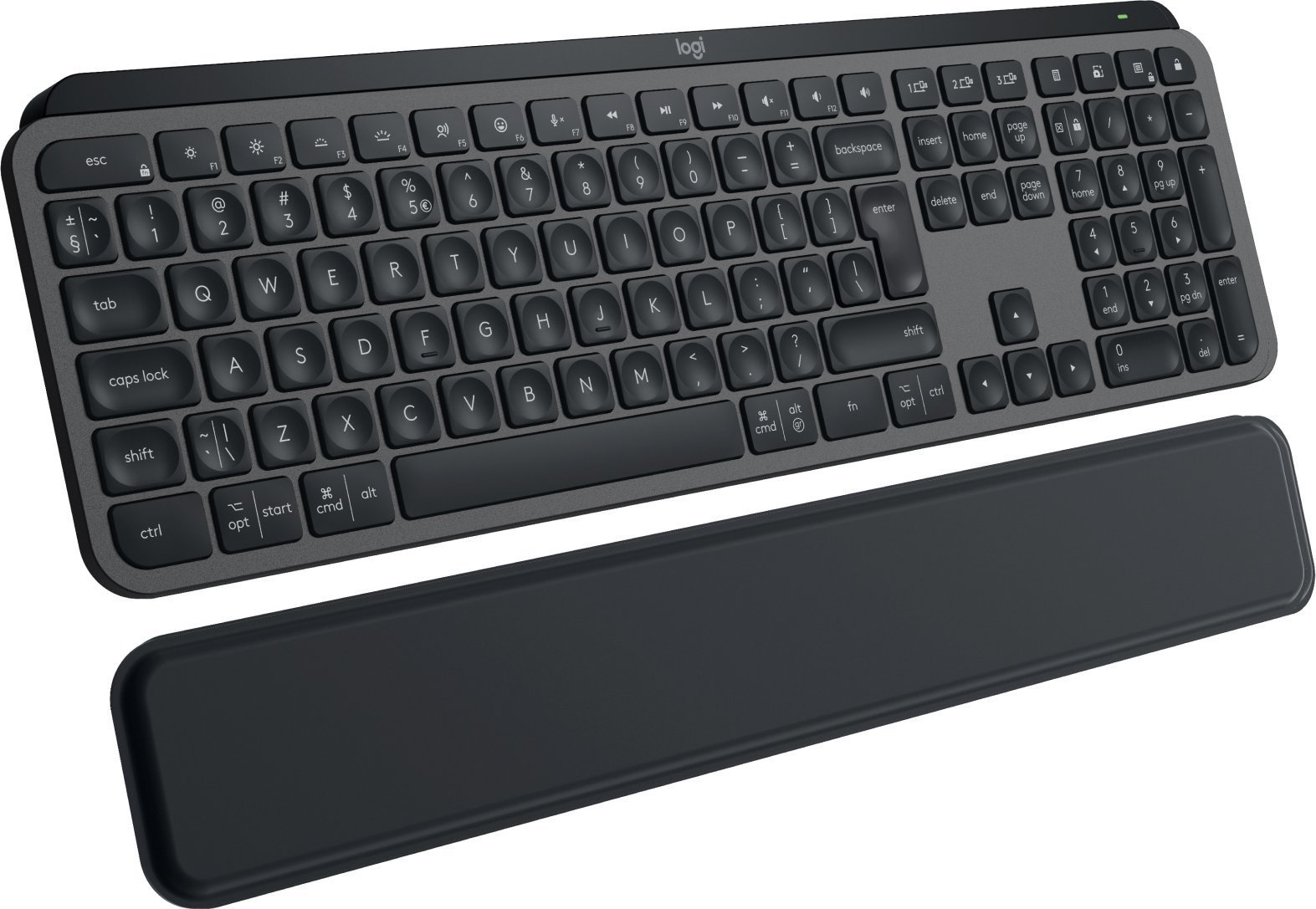 Tastatură fără fir Logitech MX Keys S Plus Grafit SUA (920-011589)