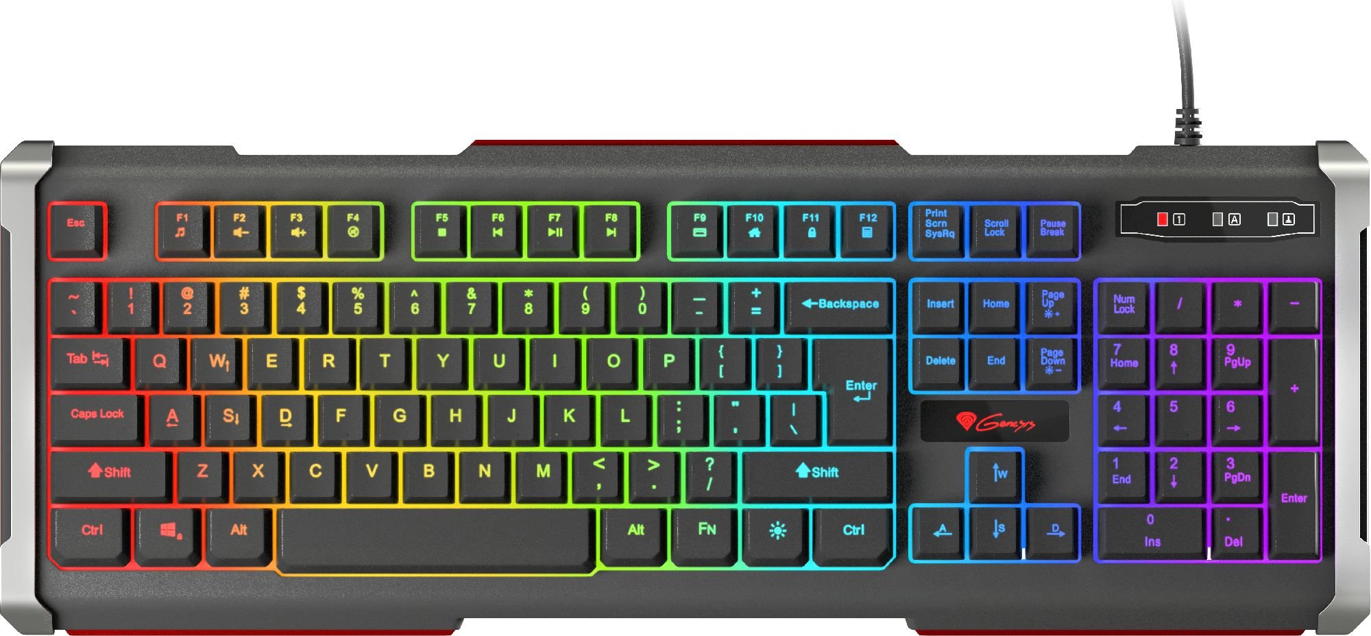 Tastatura gaming Natec Genesis Rhod 400 RGB