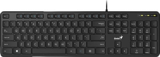 Tastaturi - Tastatură Genius Slimstar M200 cu fir Negru CZ + SK (31310019403)