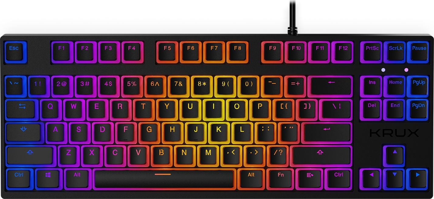 Tastatură Krux Atax PRO RGB Pudding Outemu Black (KRX0127)