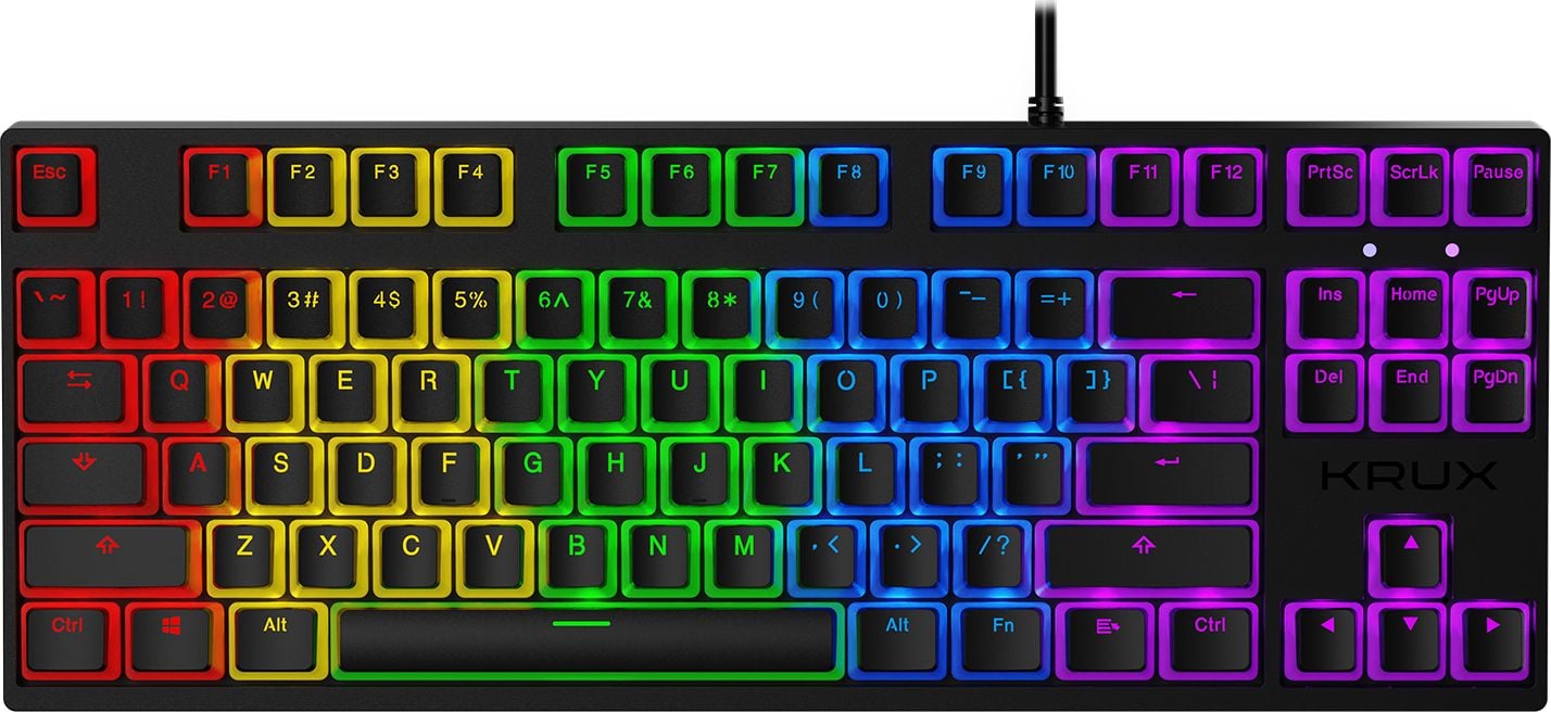 Tastatură Krux Atax RGB Pudding Outemu Black (KRX0128)