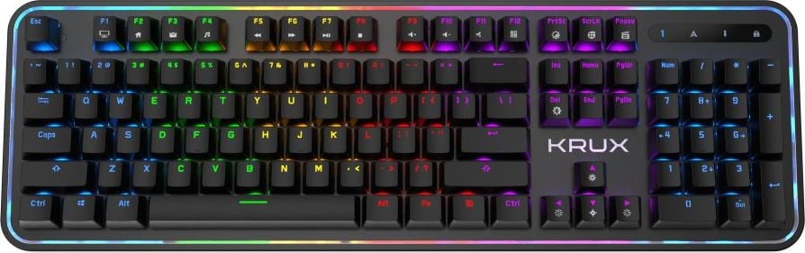 Tastatură Krux Comet RGB Outemu Brown (KRX0024)