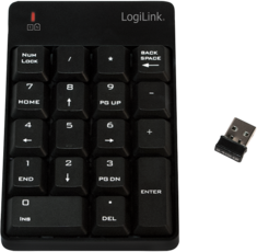 Tastaturi - Tastatura Logilink wireless numerica 18 chei