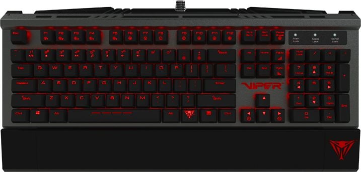 Tastaturi gaming - Tastatura mecanica Patriot Viper V730 pentru gaming, cu fir, Negru/Argintiu
