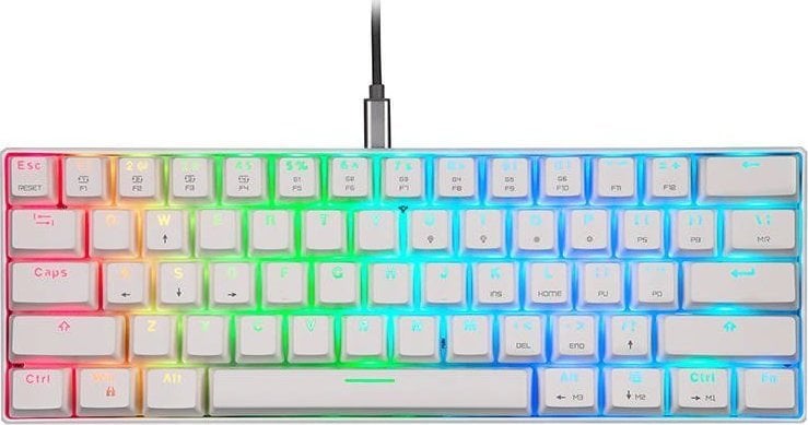 Tastatură Motospeed CK61 Kalih White (CK61 whiteblue)