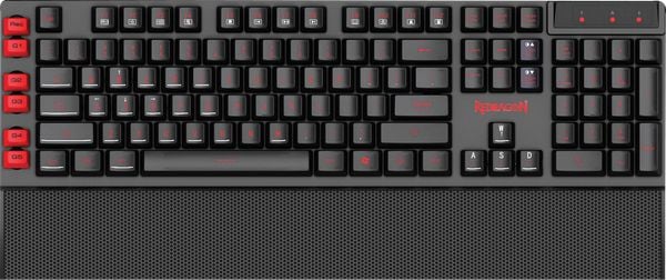 Tastatura Redragon Yaksa, Gaming, Iluminata, USB, Negru