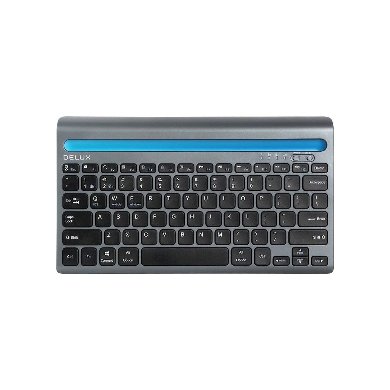 Tastaturi - Tastatura wireless Delux K2201V dual mode BT / 2.4G