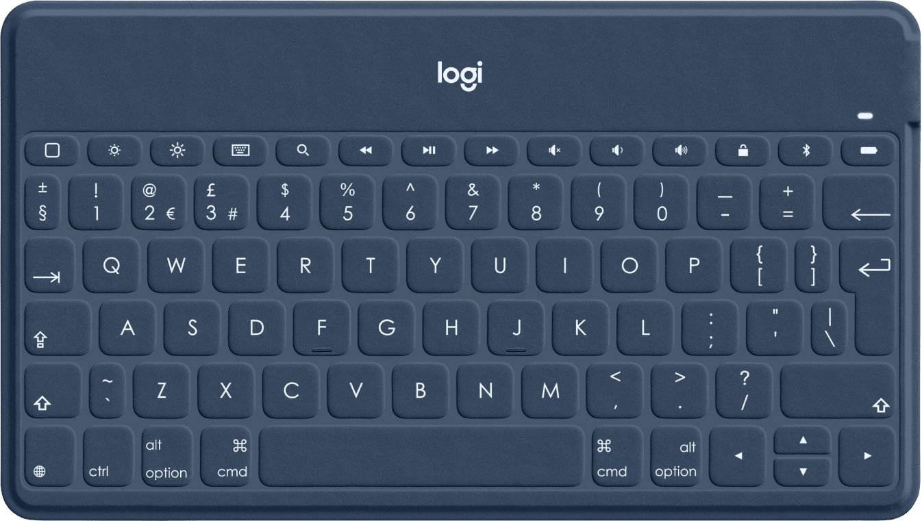 Tastatura wireless Logitech 920-010177, KEY-TO-GO, albastru