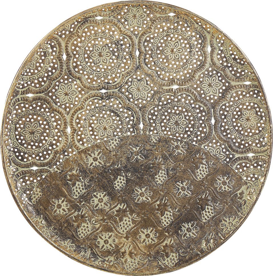 Platouri de bucatarie - Tava decorativa Beliani Gold KITNOS