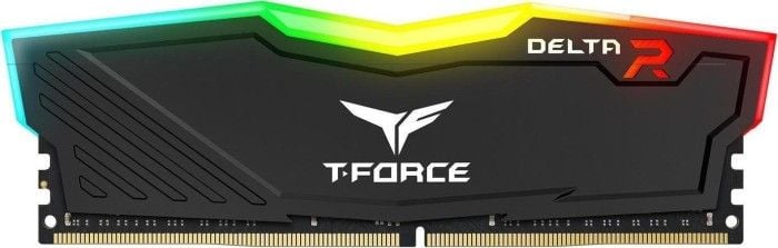 TeamGroup T-Force Delta RGB, DDR4, 8GB, 3200MHz, memorie CL16 (TF3D48G3200HC16C01)
