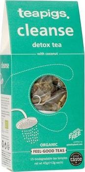 Teapigs TeaTeapigs Clean N Green Detox Tea 15 plicuri