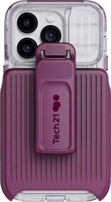 Tech 21 TECH21 ETUI T21-9710 EVO MAX MAGSAFE IPHONE 14 PRO FROSTED PURPLE