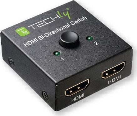 TECHLY 108606 Techly Bidirectional 2-Port HDMI Comutator 2.0 2x1 sau 1x2 4K @ 60Hz