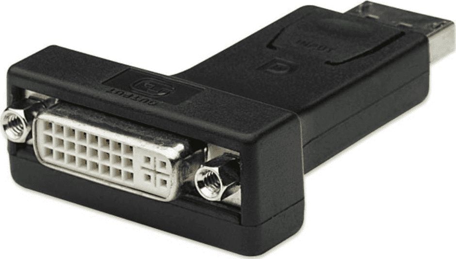 Techly Adaptor - DisplayPort Stecker auf DVI-I 24 + 5 Buchse