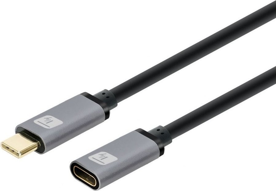 Techly USB-C - Cablu USB-C USB 1 m negru (ICOC MUSB322-CMF-010)