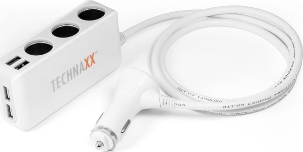 Adaptatorul Technaxx + cablu 6.8 A (4592)