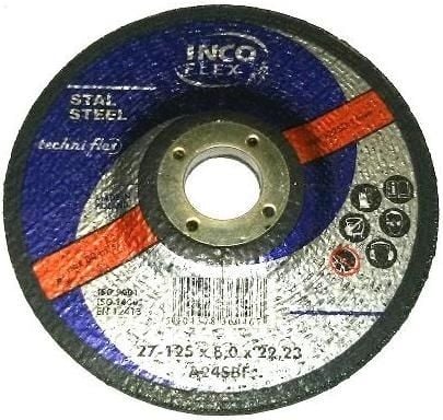 Măcinarea metalic disc 125 x 6.0 x 22,2mm (IFM27-125-6.0-22A24S)