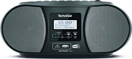 TechniSat Radio TechniSat DIGITRADIO 1990 (negru, DAB +, FM, Bluetooth, CD)