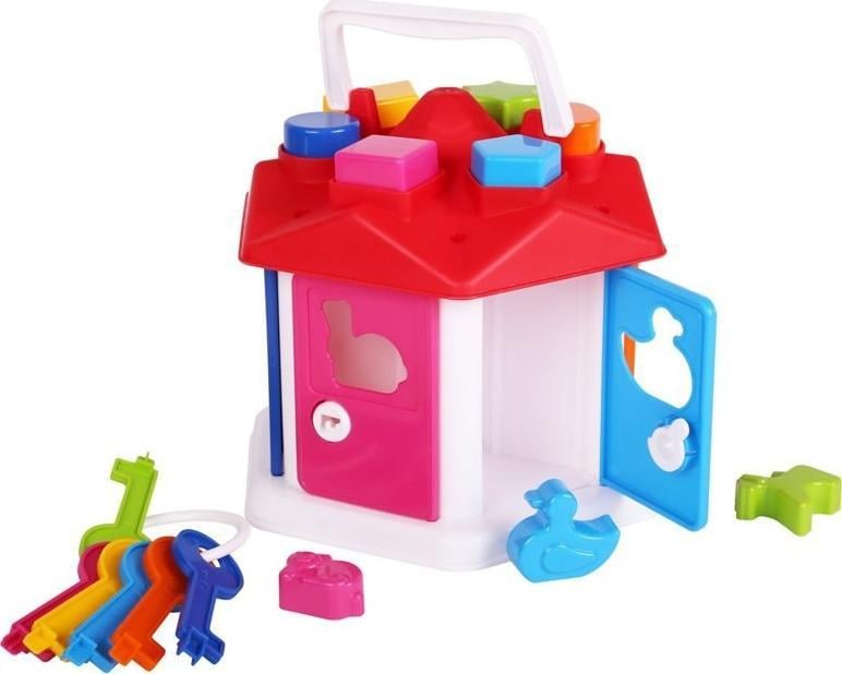 Set Jucarie in forma de cub Smart kid cabin TechnoK, art. 2438