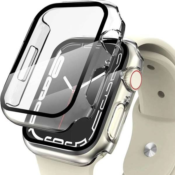 Carcasă Tech-Protect Tech-protect Defense360 pentru Apple Watch 7 41 mm transparentă