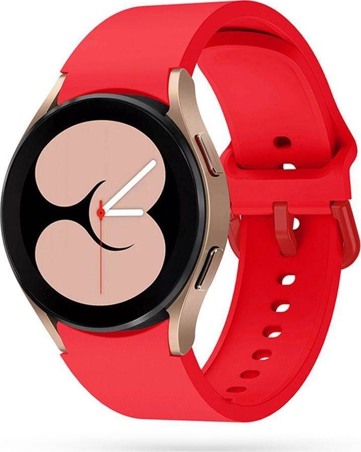 Curea Tech-Protect Iconband Tech-Protect Samsung Galaxy Watch 4 40/42/44/46mm Coral Red