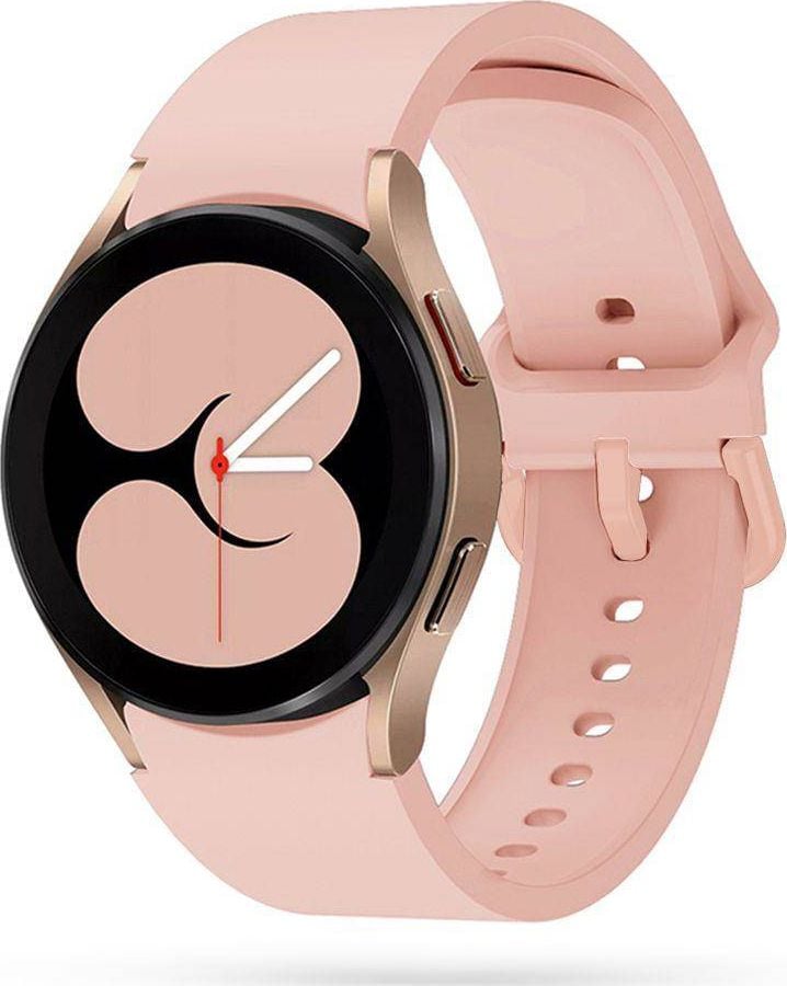 Curea Tech-Protect Bandă iconiță Tech-Protect Samsung Galaxy Watch 4 40/42/44/46mm Nisip roz