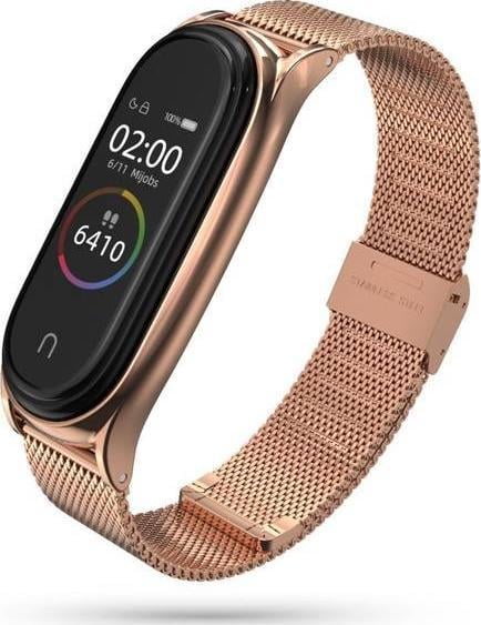 Tech-Protect TECH-PROTECT MILANESEBAND XIAOMI MI SMART BAND 7 ROSE GOLD