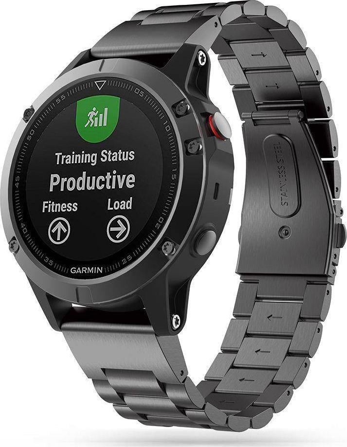 Tech-Protect TECH-PROTECT INOX GARMIN FENIX 3 / 5X / 3HR / 5X PLUS / 6X / 6X PRO / 7X BLACK