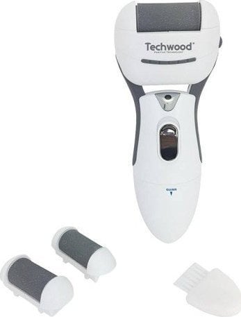 Aparate intretinere si ingrijire corporala - Techwood Pilă electrică pentru picioare Techwood TRE-107 (alb și gri)