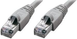 TecLine Patchcord, S-STP, CAT.6, 1m, gri (71401)