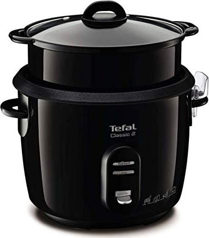 Aparat de gatit multifunctional Tefal RK103811, 600W, 3 programe, capacitate 5L, functie mentinere la cald, gatire la aburi, negru