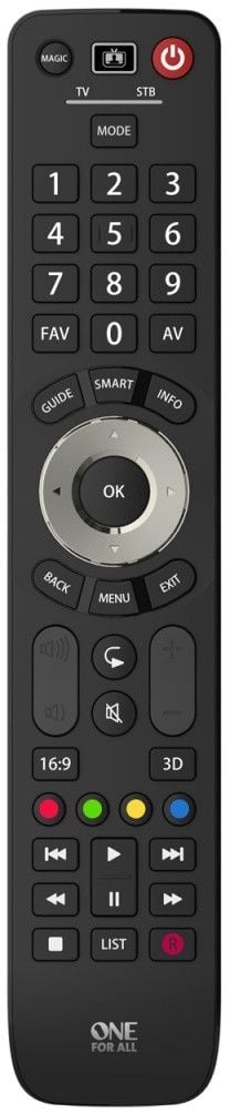 Telecomanda one for all Universal 2, dispozitive pentru toate televizoarele si tunere (urc7125)