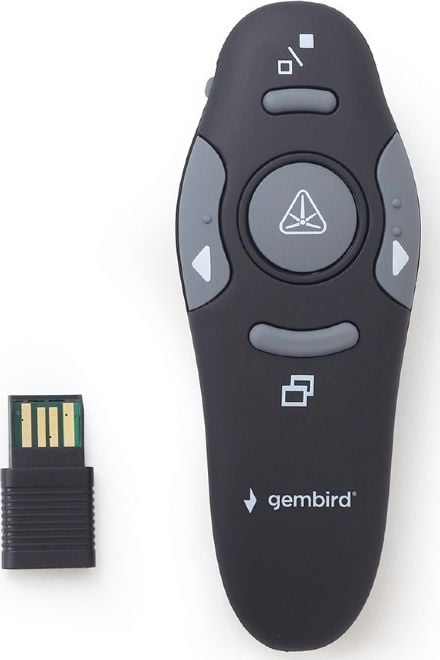 Telecomanda wireless Gembird pentru prezentari PowerPoint