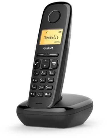 Telefon DECT fara fir Gigaset A170, Negru