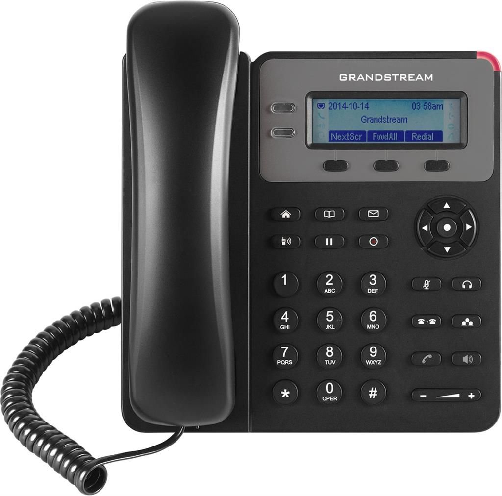 Telefon Grandstream GXP1615, 1 cont SIP, negru